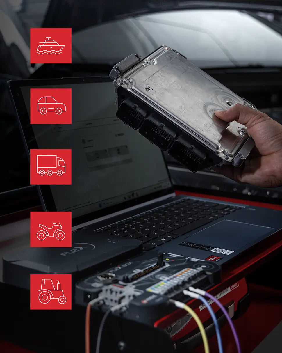 Flex Slave OBD Bench – visuel officiel Magic Motorsport