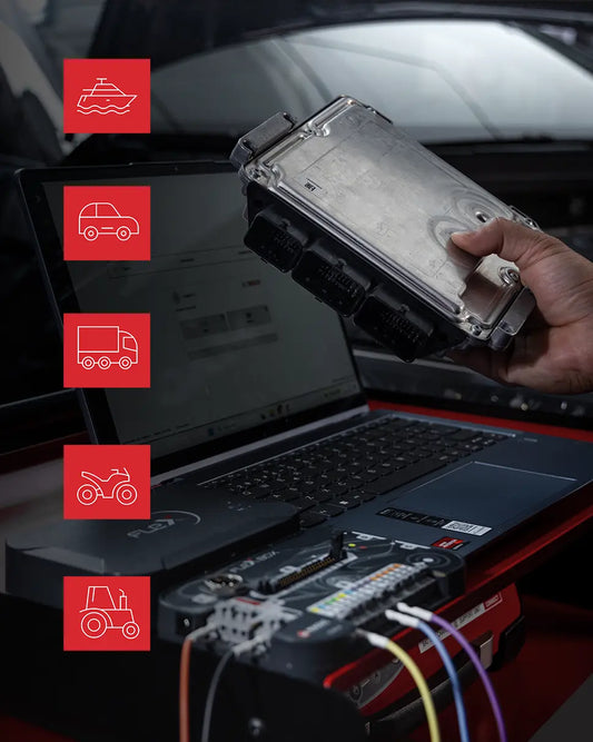 Flex Slave OBD Bench – visuel officiel Magic Motorsport