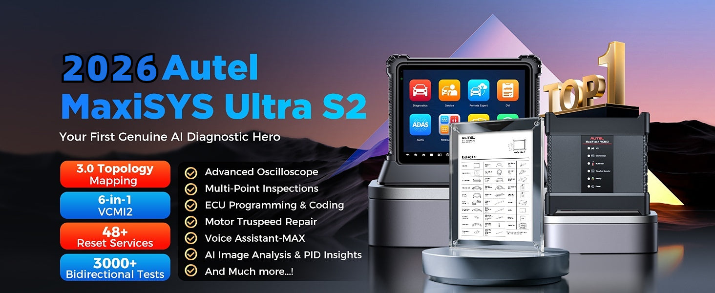 Autel MaxiSys Ultra S2 - visuel officiel