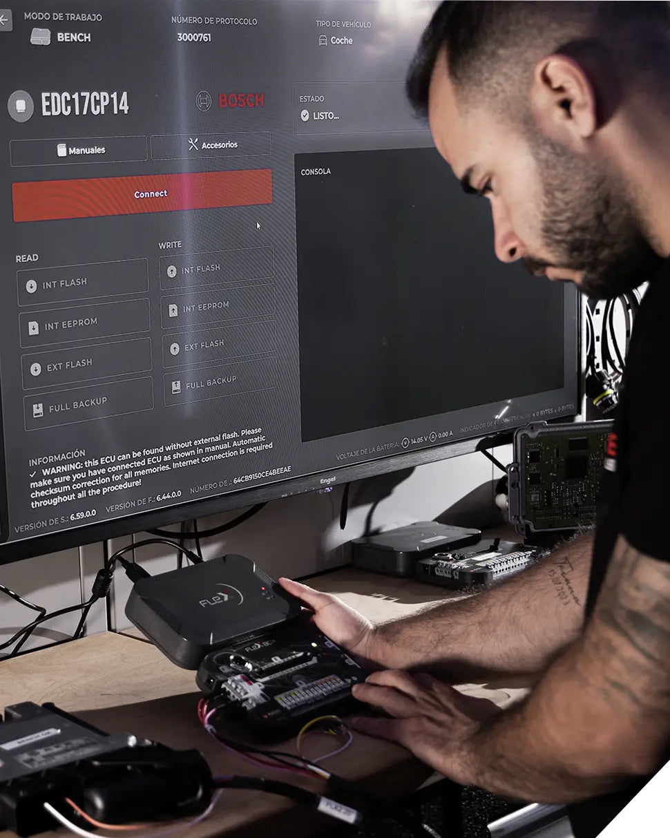 Flex Slave Full OBD Bench Boot – visuel officiel Magic Motorsport